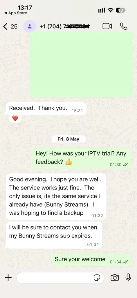 JAMFOR Nordic IPTV customer review – trial feedback